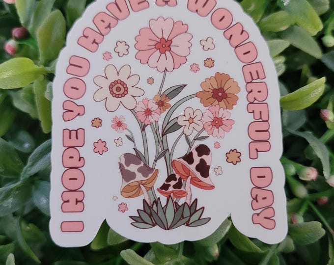 Wonderful Day Sticker