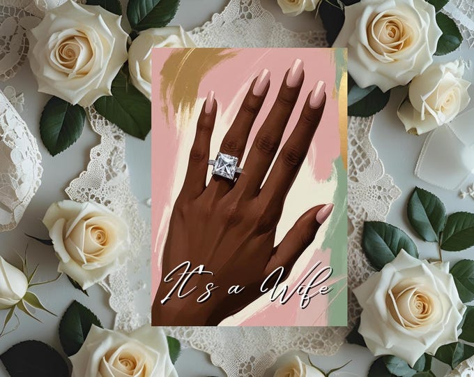 It's a Wife Greeting Card