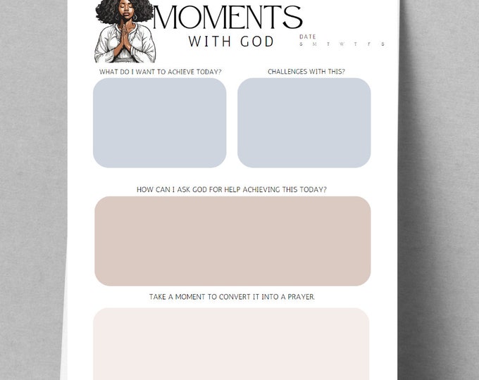 Moments with God Notepad