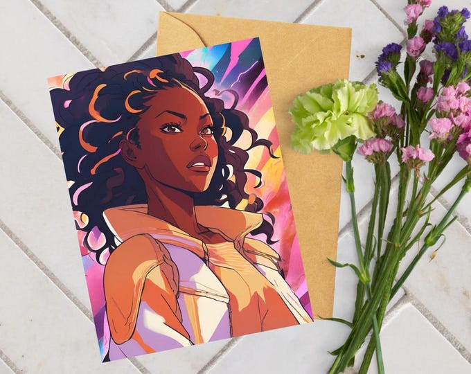 Main Character Greeting Card