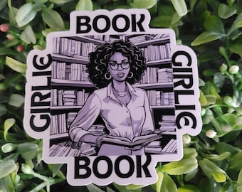 Book Girlie Sticker