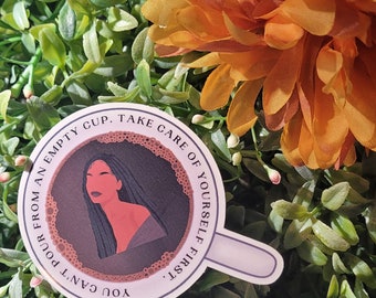 Pour from an Empty Cup Sticker