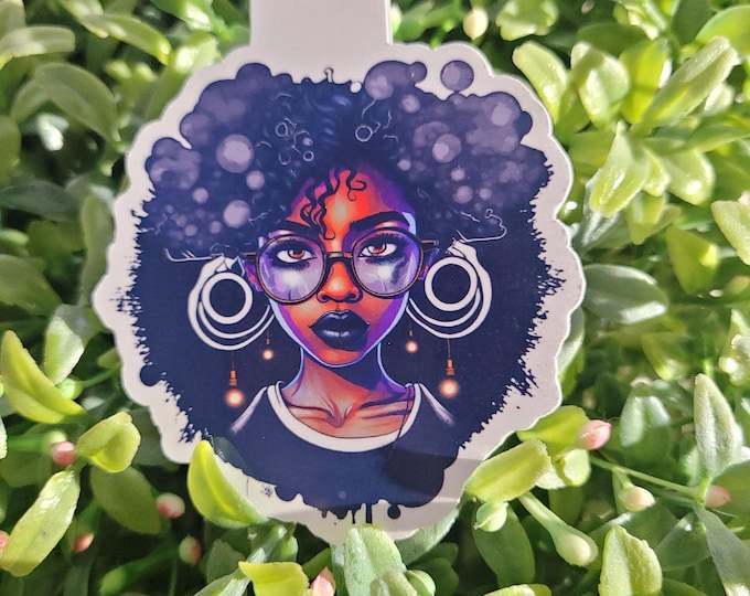 Space Girl Magnetic Bookmark