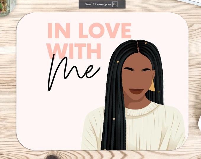 In Love with Me Mousepad