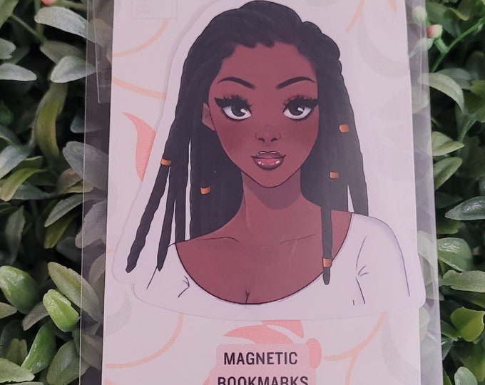 Twist Girl Magnetic Bookmark