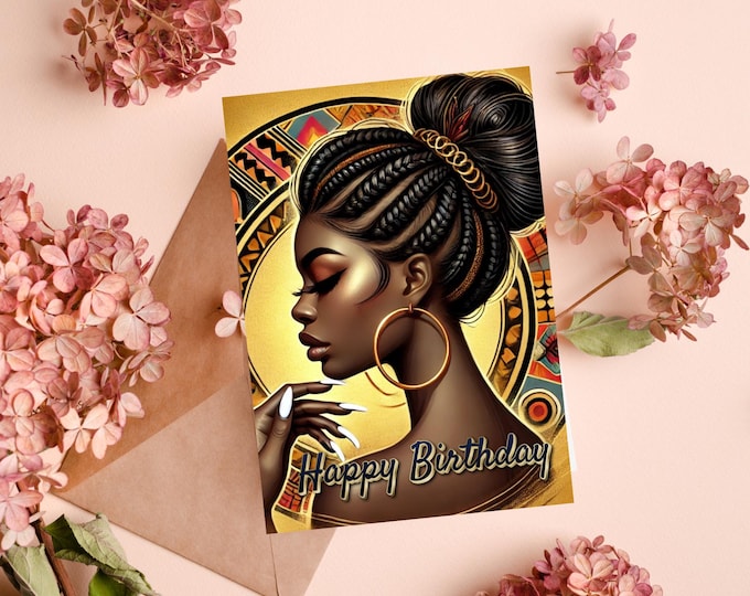 Happy Birthday-Yellow Greeting Card