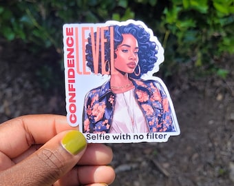 Confidence Level Sticker