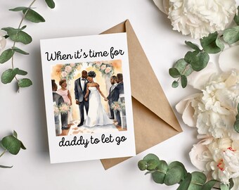When It's Time Wedding Greeting Card