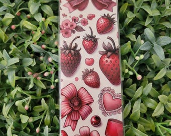 Red Elements Bookmark