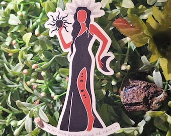 Doing Me Heavily Sticker