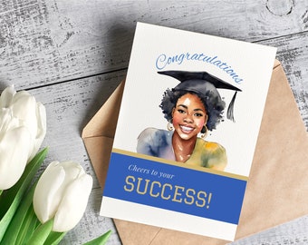 Cheers to Your Success Greeting Card