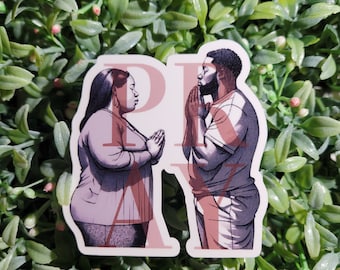 Pray Love Sticker