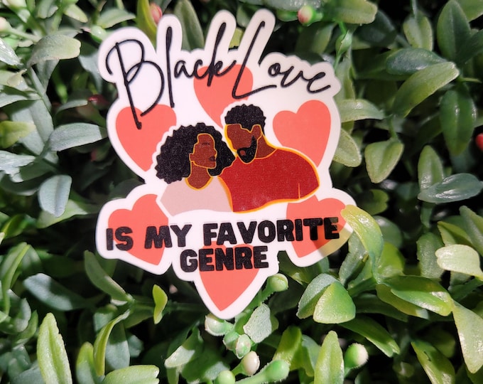 Black Love Genre Sticker