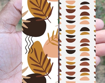 6 Pack Patterned Bookmark