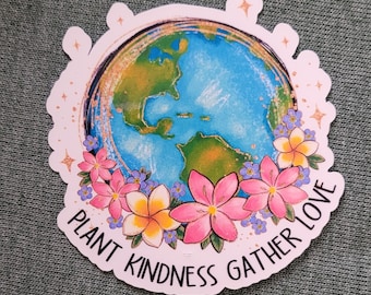 Plant Kindness Sticker
