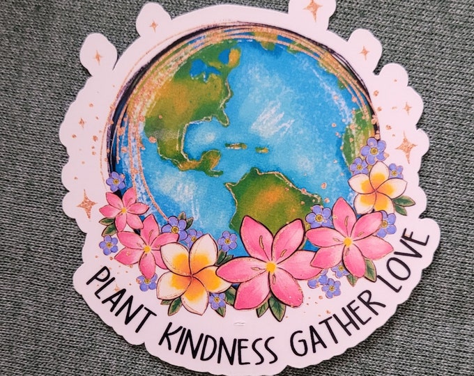 Plant Kindness Sticker