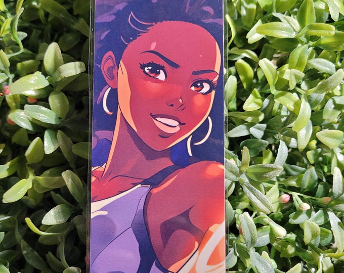 Black Woman Hero Bookmark