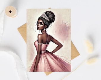 Princess Greeting Card