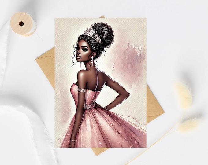 Princess Greeting Card