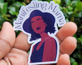 Manifesting Mama Sticker