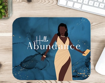 Hello Abundance Mousepad