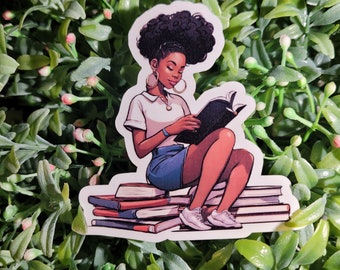 Stack of Books Sticker