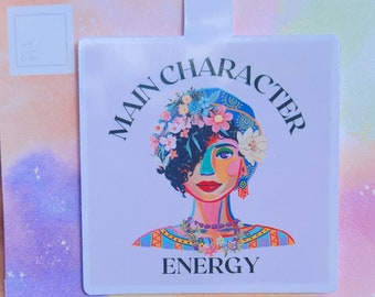Main Character Energy Magnetic Bookmark
