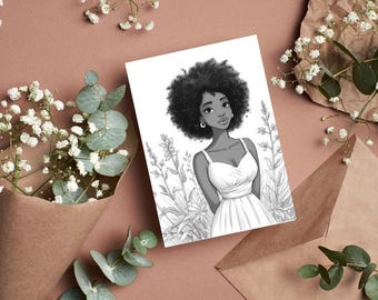 Grey Days Greeting Card