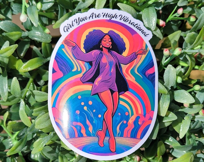 High Vibrational Sticker
