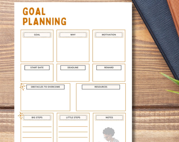 Goal Planning Notepad