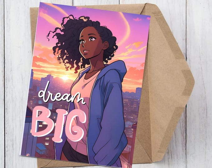 Dream Big Greeting Card