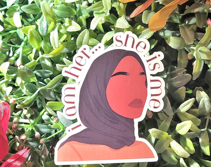 I am Her...She is Me Sticker