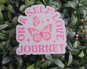 On a Self-Love Journey Sticker