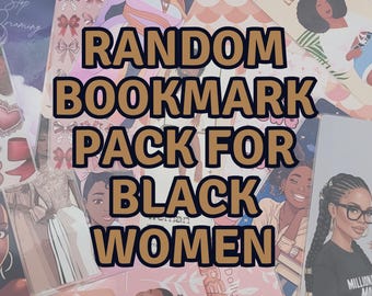 Random Bookmark Pack for Black Women