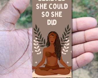 She Believed Bookmark