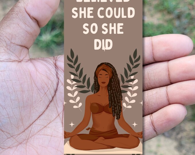 She Believed Bookmark