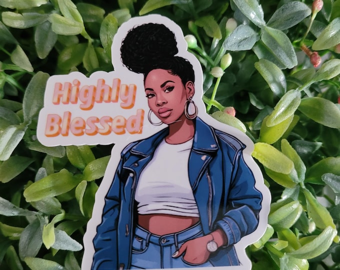 Highly Blessed Sticker