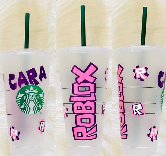 Roblox Starbucks Cup Personalized Gift Starbucks Cold Cup Etsy - roblox burgundy suit