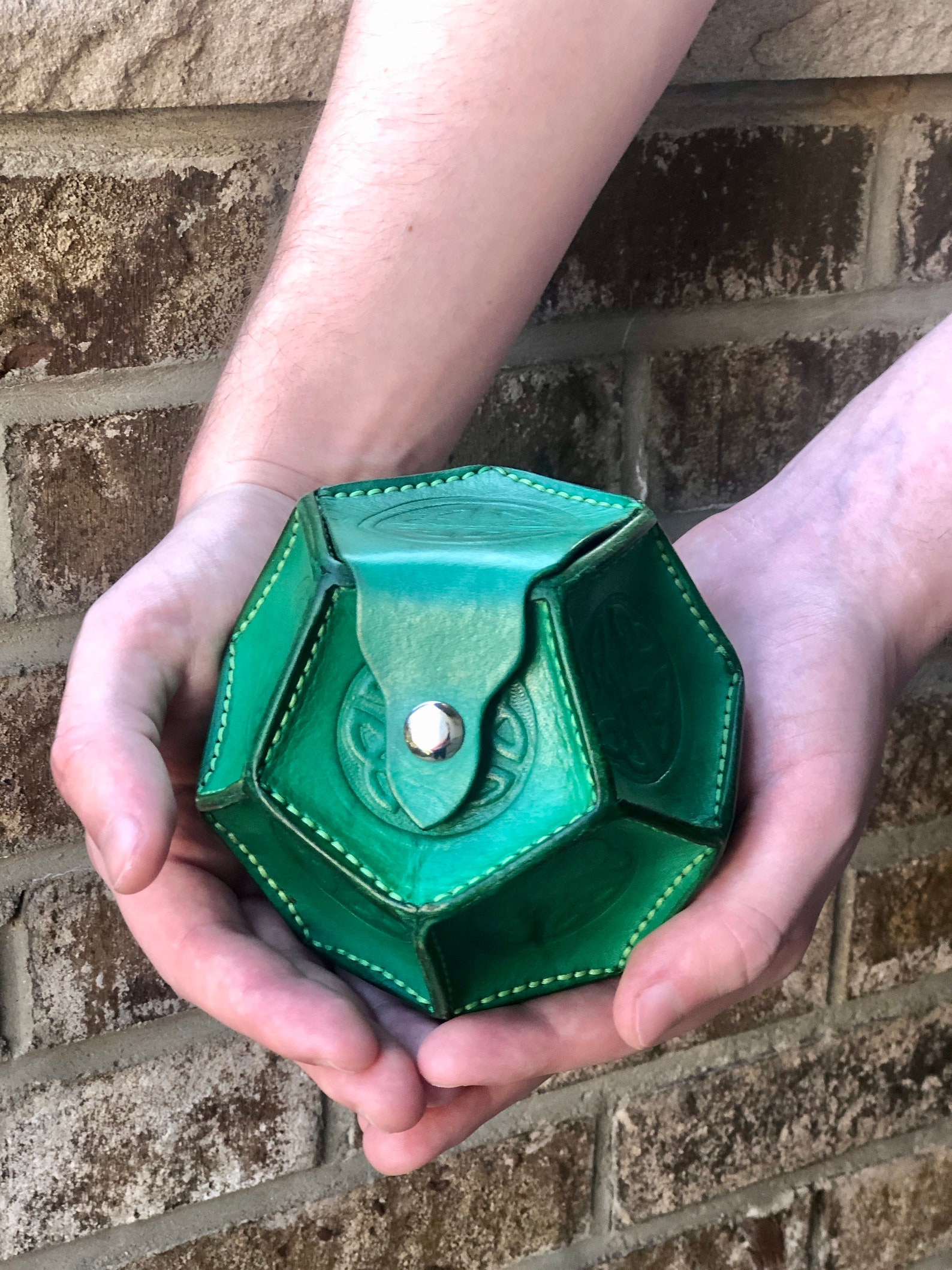 Leather Dice Pouch Pattern Etsy UK