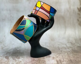 Multicolor Cuff Bracelet