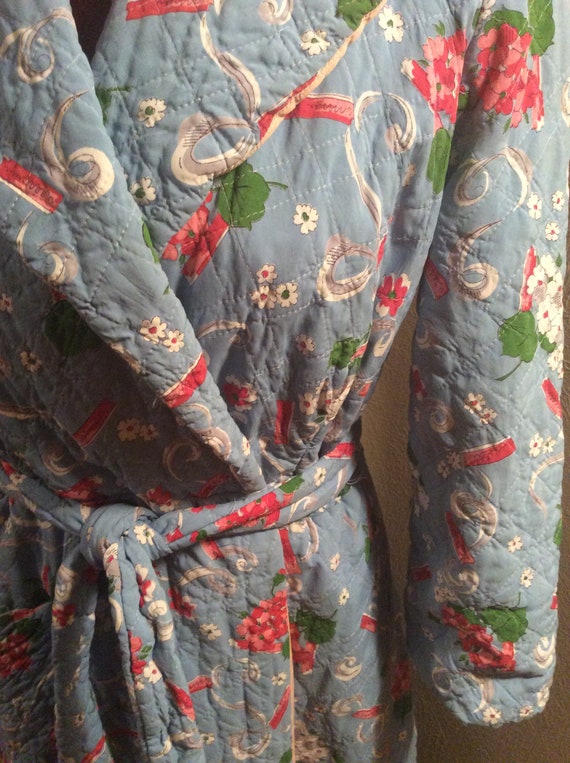 Women’s Vintage House Coat/Robe - 40’s 50’s era- S