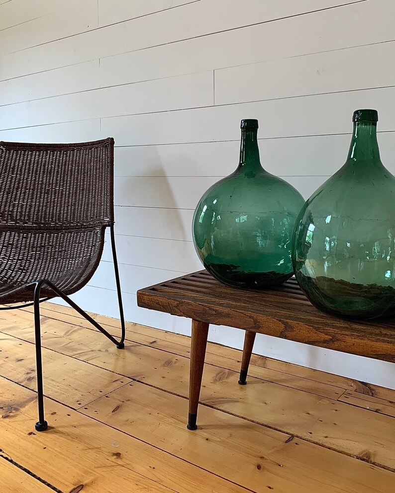 Large Decorative Glass Bottles Etsy