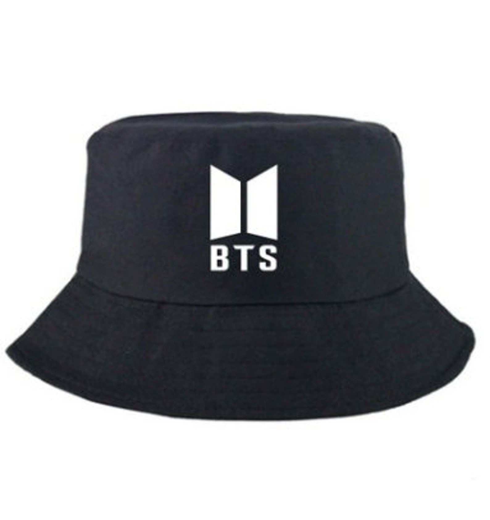 BTS Bucket Hat Solid Color Bucket Hat Sun Hat Bucket Hat Etsy