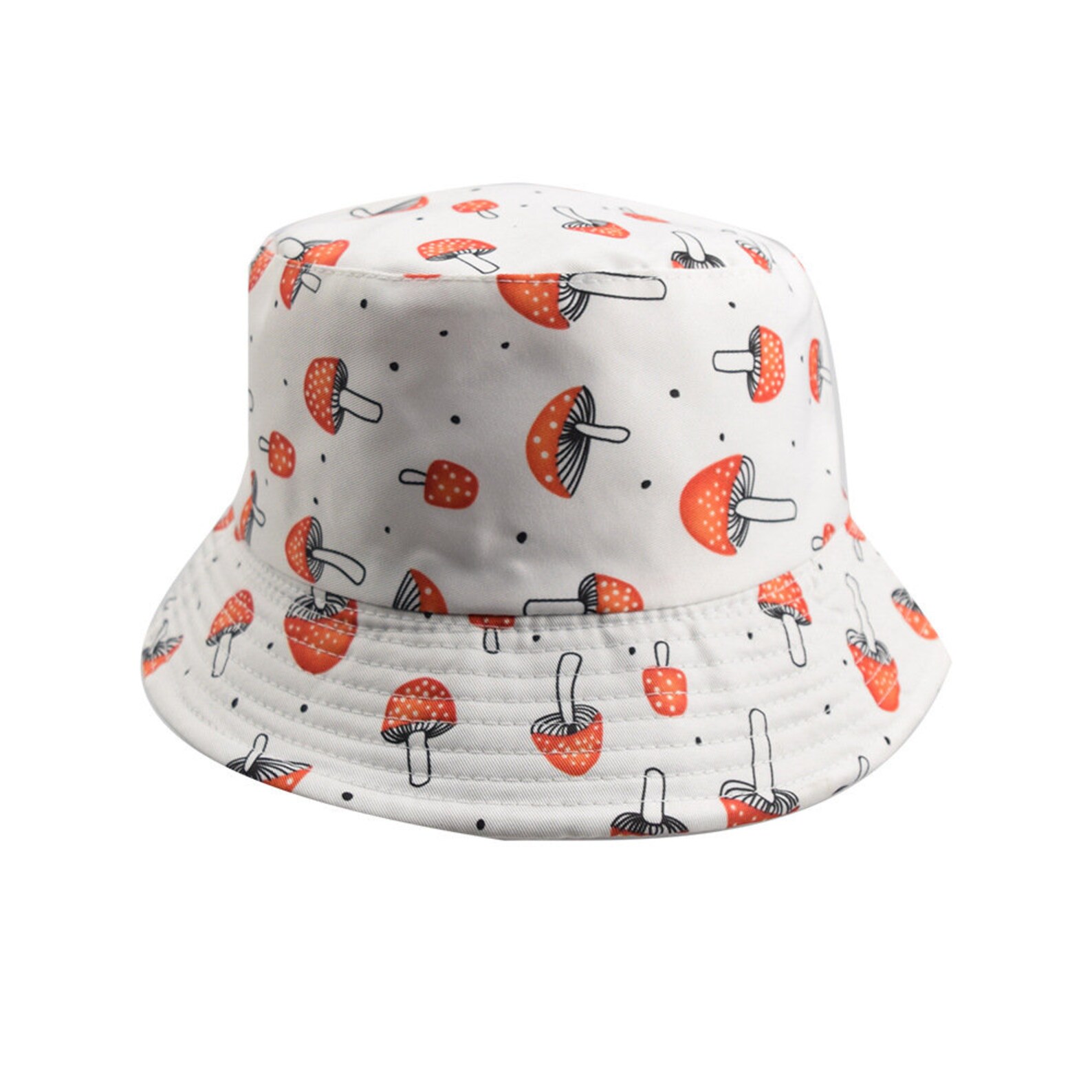 Mushroom Hat Stylish Bucket Hat Unisex Bucket Hat Sun Hat | Etsy