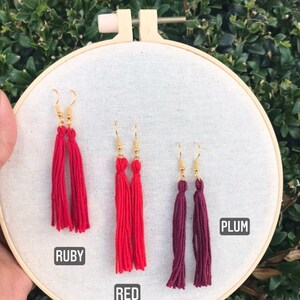 Tassel earrings image 2