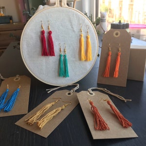 Tassel earrings image 6