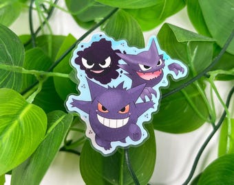 Gastliche Evolution | Glow in the Dark Aufkleber