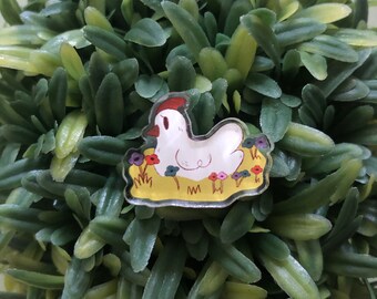 Chicken | Acrylic Pin
