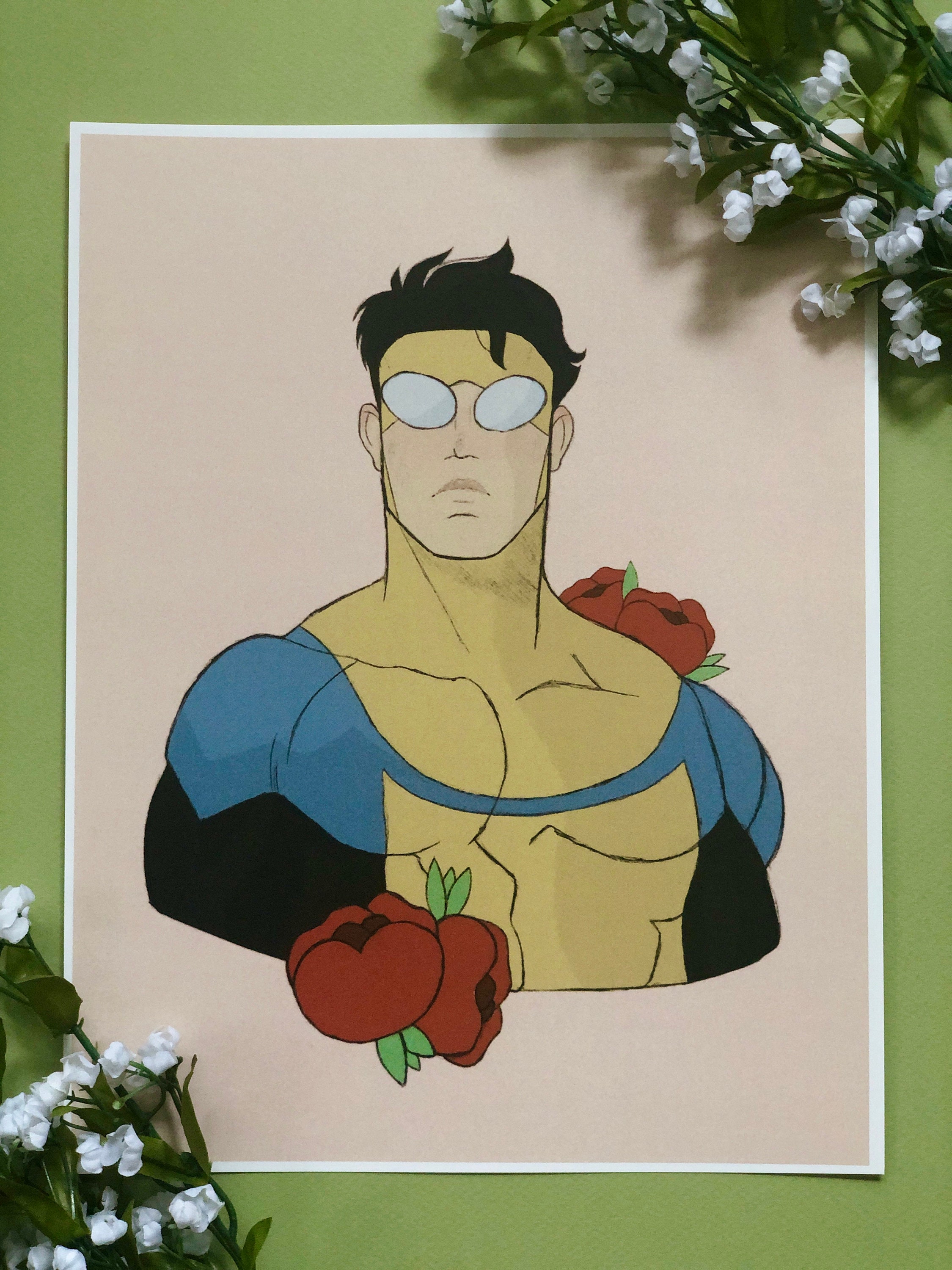 Invincible 8.5x11 Art Print - Etsy