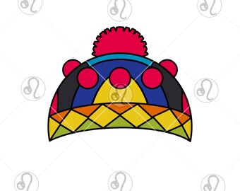 Hmong Mütze für Baby, SVG, PNG, JPG, digitaler Download